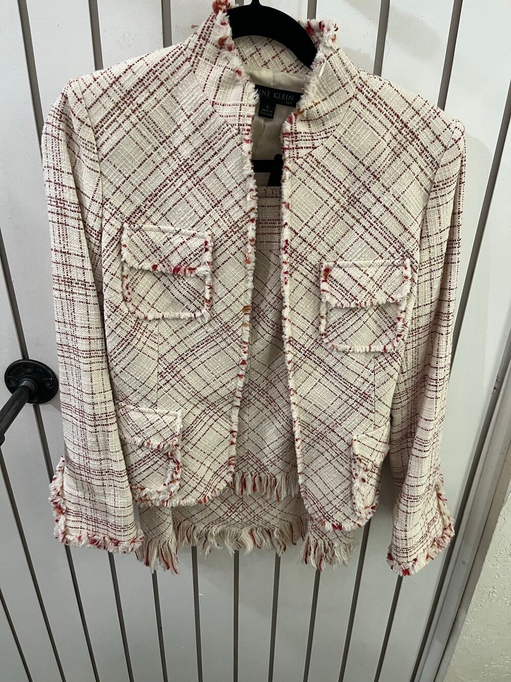 Vintage Anne Klein Fringe Suit